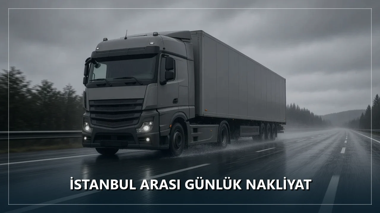 İstanbul Parça Yük Taşıma Planlama
